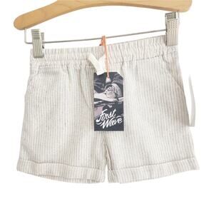 18M New First Wave Striped Linen Shorts